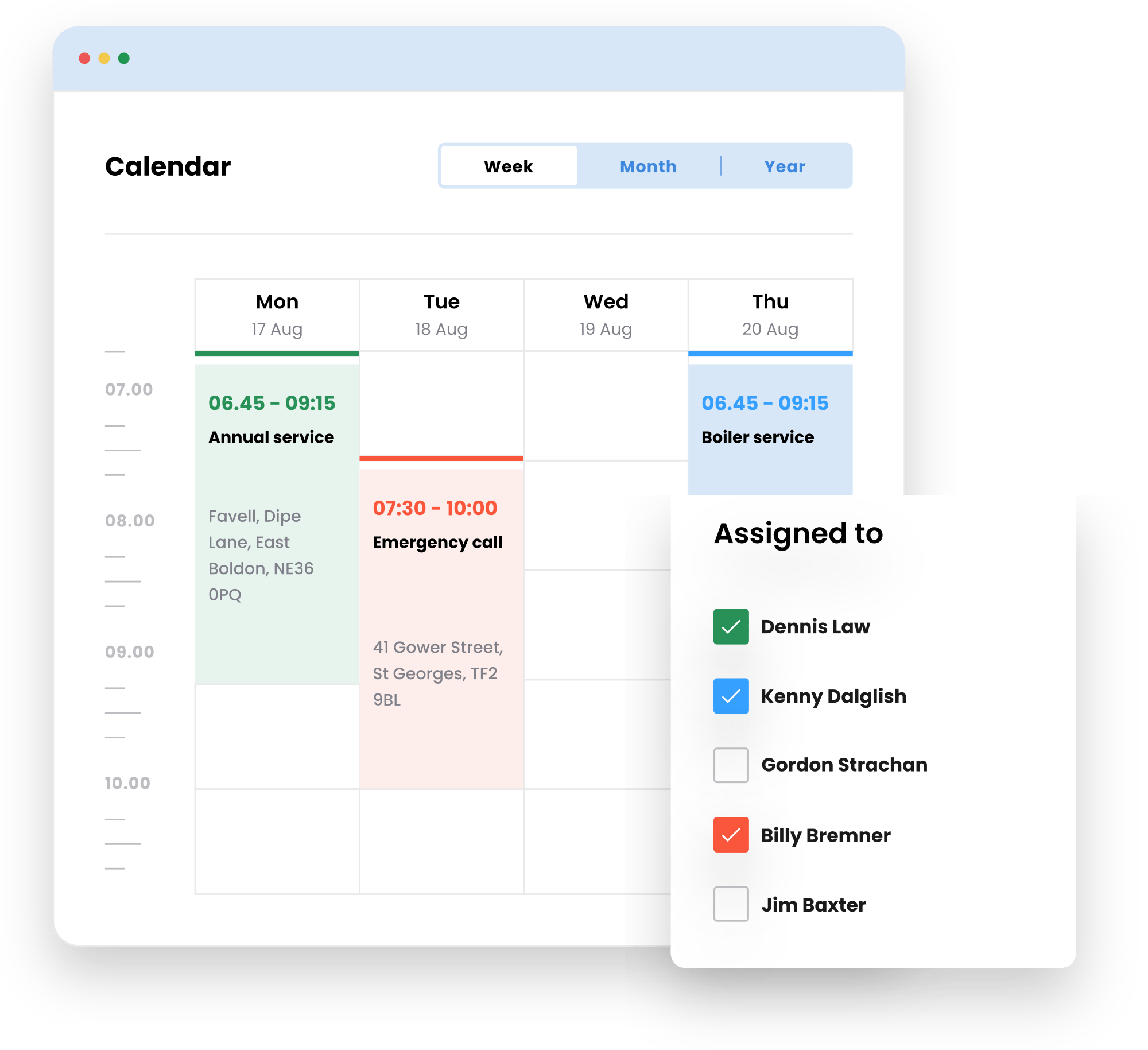 software-and-app-to-schedule-engineers Schedule the right job to the right engineer