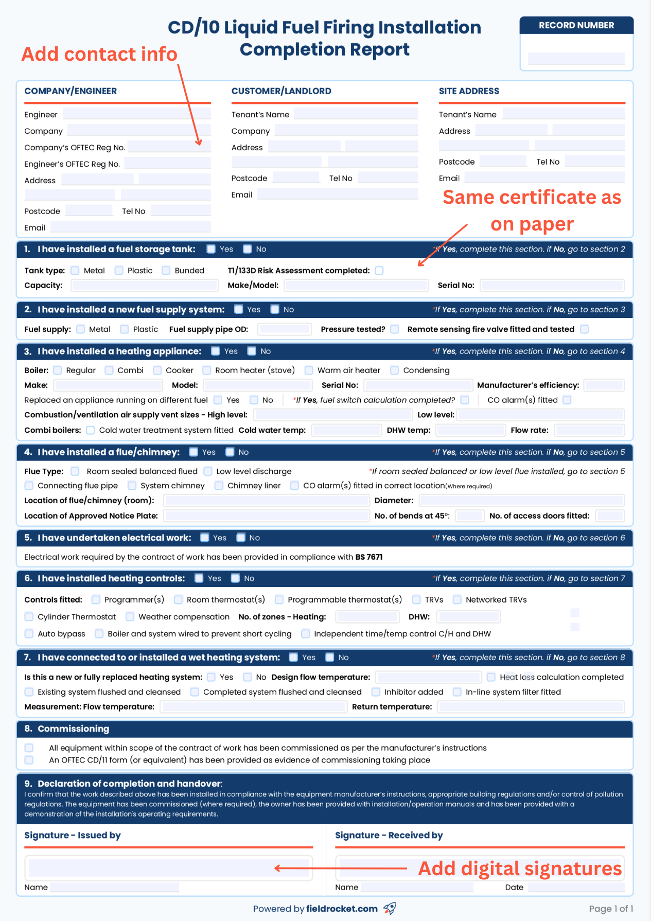 CD10 instructions